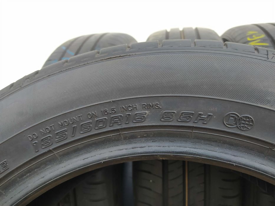 4x 185/60 R16 86H Dunlop Enasave EC300+ 2019r 7mm