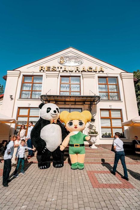 Duże misie na wesele, urodziny, osiemnastka, animacja na imprezę