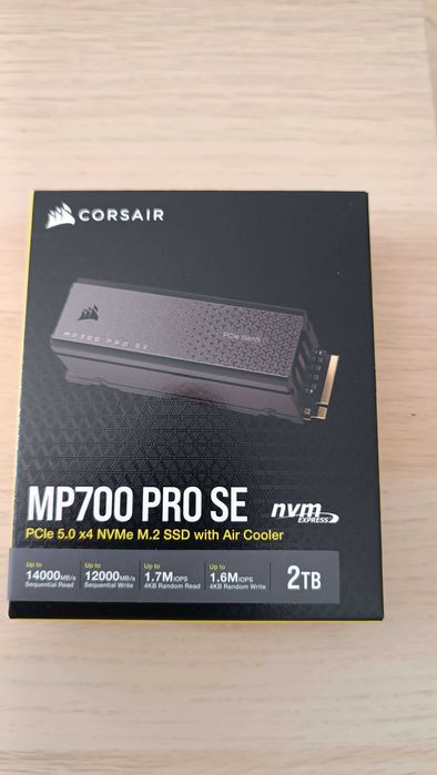 NOVO - SSD PRO Corsair MP700 PRO SE PCIe 5 NVMe M.2 2TB