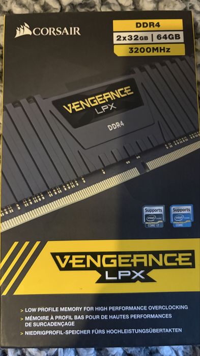 64GB DDR4 3200mhz (32GB x2)