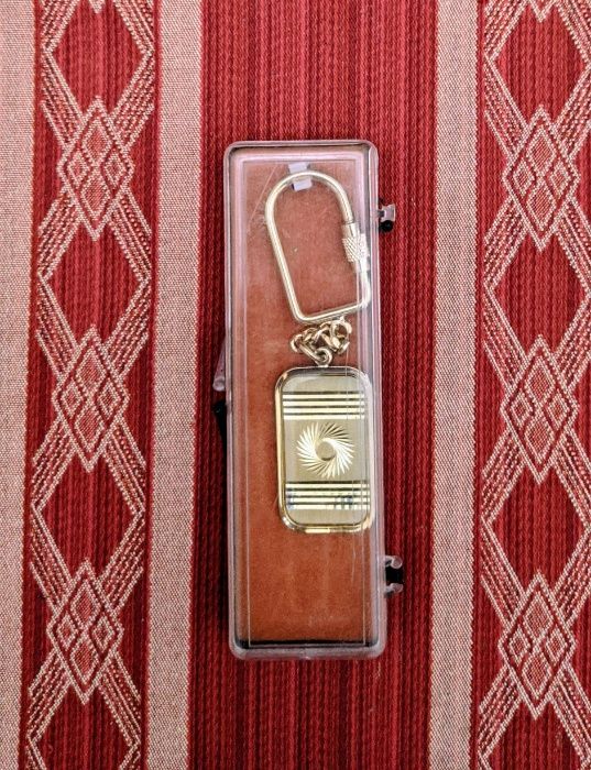 Porta Chaves banhado Ouro | com caixa | NOVO | Entrega gratuita*