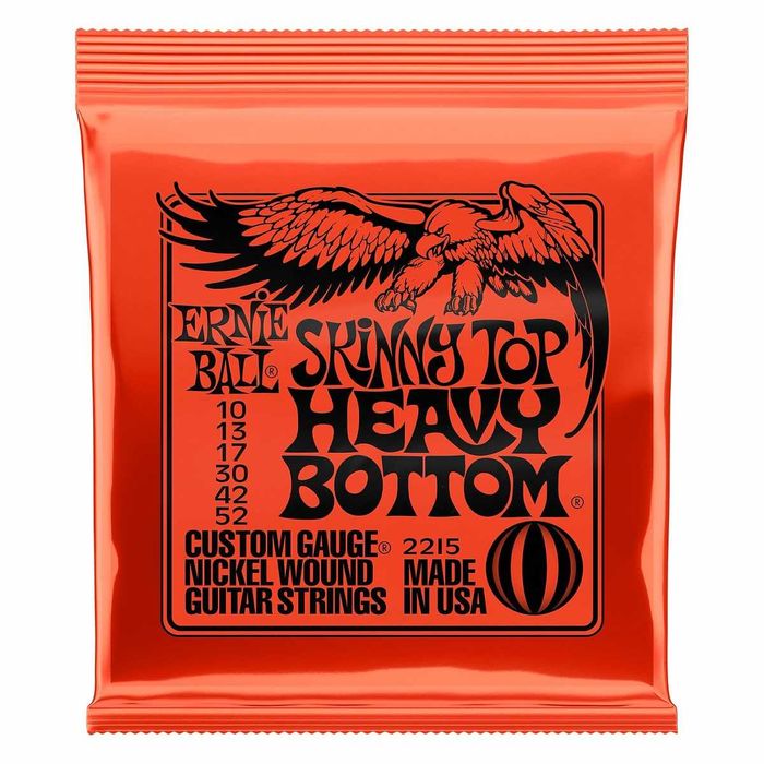 Ernie Ball 2215 Heavy Bottom struny do gitary elektrycznej 10-52
