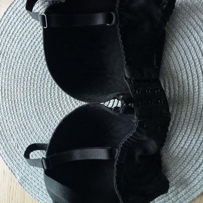 Biustonosz push up, czarny Corin 65E