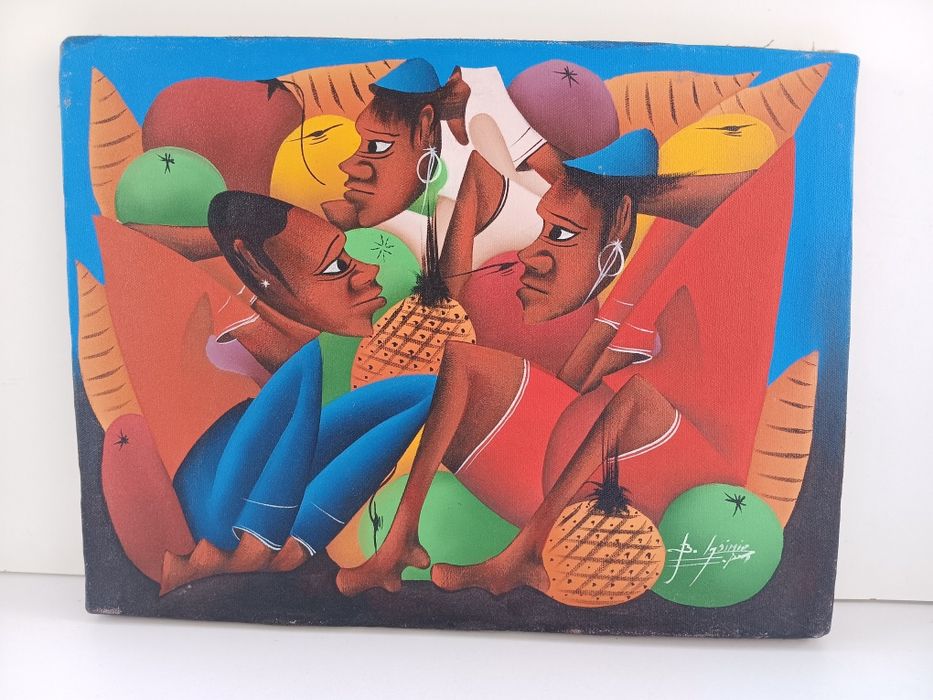 Pinturas Haitianas em Tela – Arte Afro- Caribenha