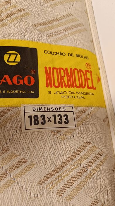 Colchão molas - 1,35  largura / 1,85 comprimento