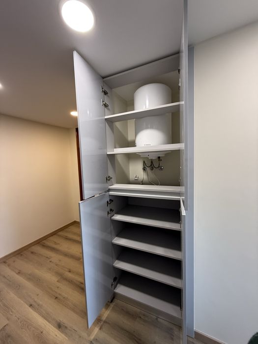 Cozinha Branco Brilho