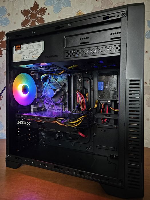 Игровой пк, компьютер [i5 9500f, rx580 8gb, 16gb озу, ssd, hdd]