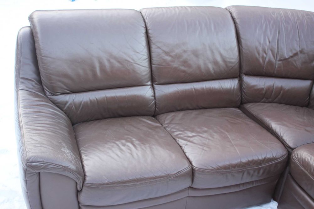 Narożnik, sofa, kanapa, spanie - skóra