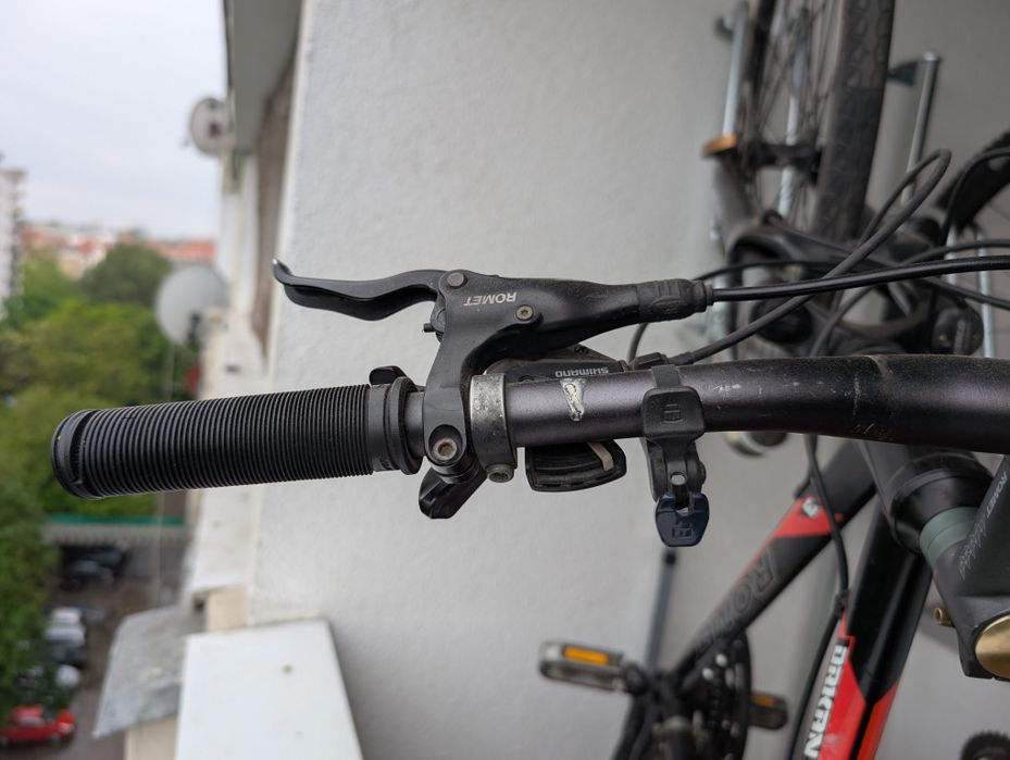 Romet Orkan 3 - aluminiowy cross z amortyzacją sztycy