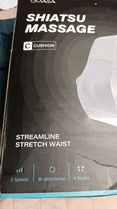 Унікальна 3D-масажна подушка -масажер SHIATSU