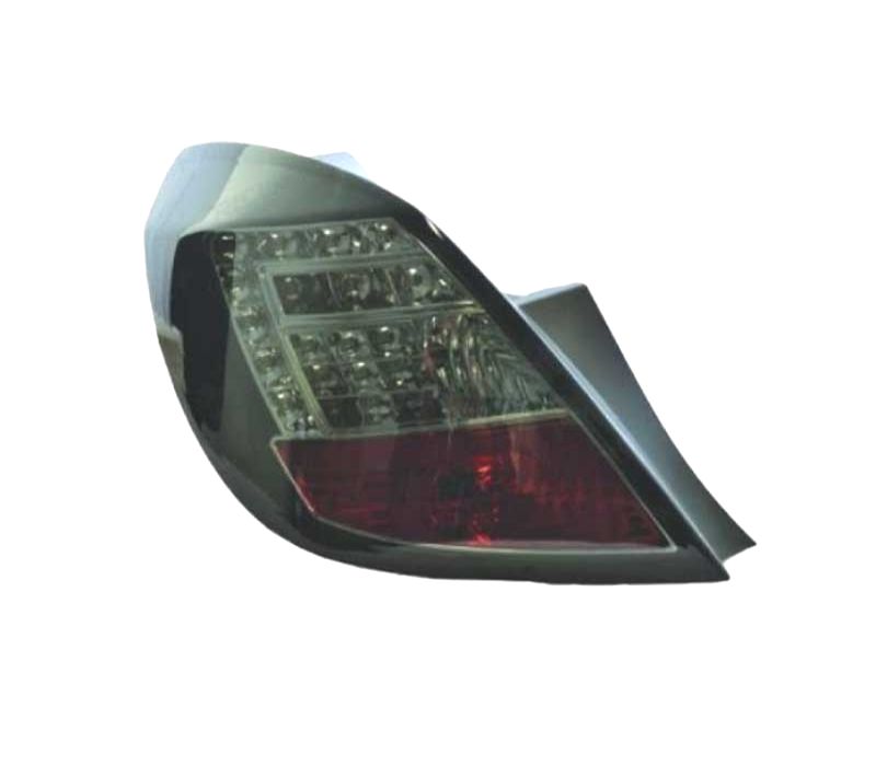 FAROLINS TRASEIROS LED OPEL CORSA D 06-11 CROMADO ESCURECIDO