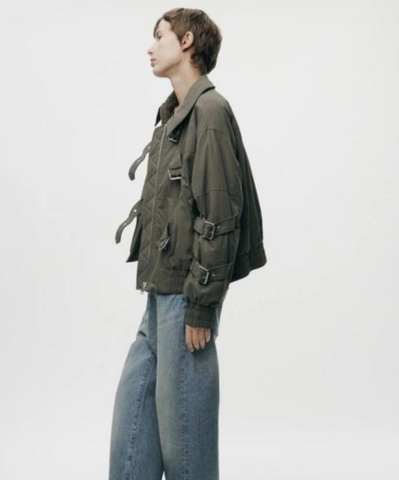 куртка бомбер оверсайз Zara