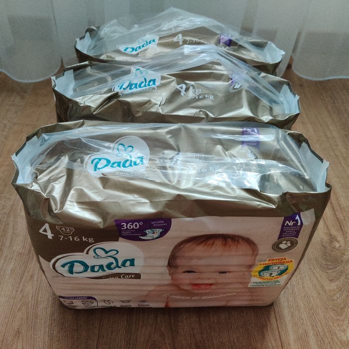 Pieluchy Dada r.4 3 paczki