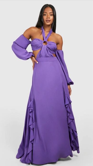 Vestido de festa cerimónia novo c/ etiqueta