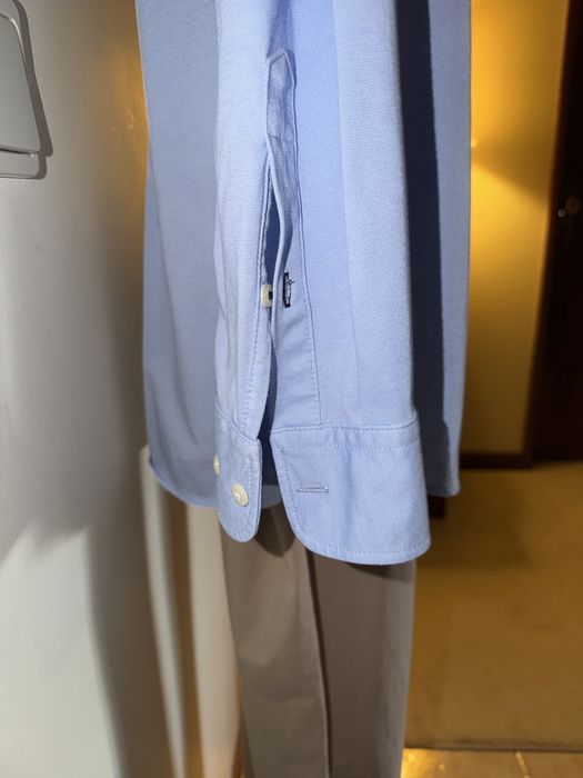 Camisa Tommy Hilfiger Knitted Slim Fit - L