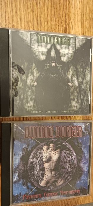 DIMMU BORGIR pięć płyt cd.