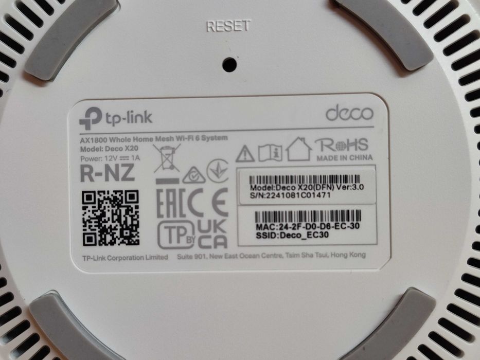 TP-Link Deco X20 Mesh WiFi
