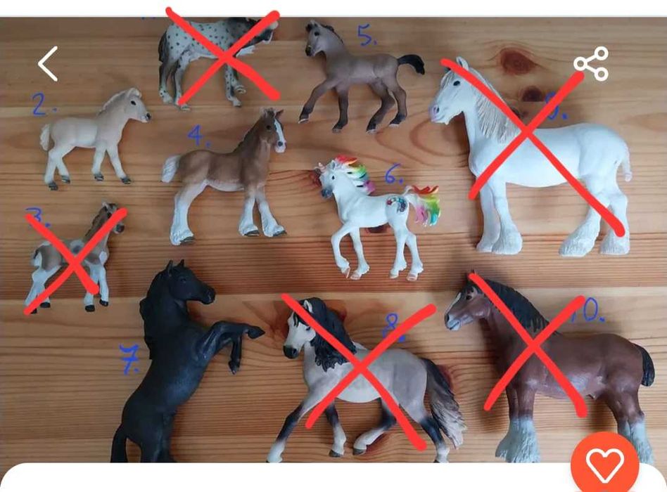 Figurki Konie schleich oryginalne