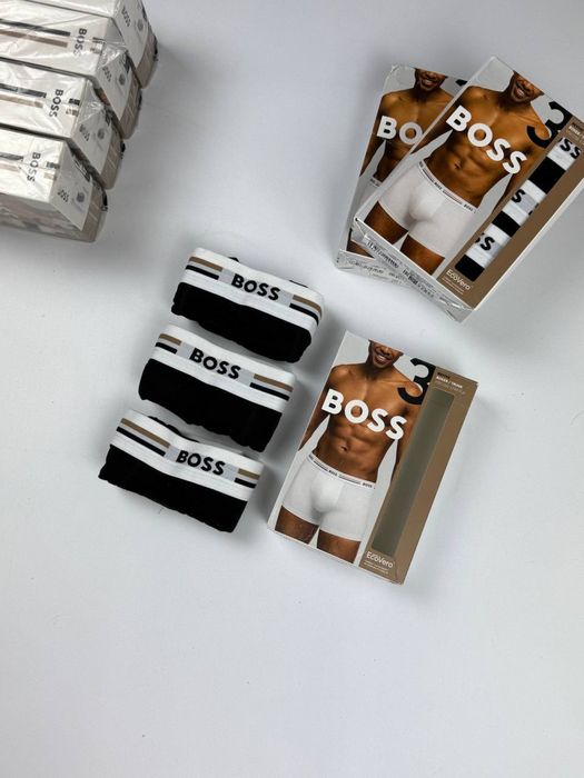 Спідня білизна Boss 3-pack Оригінал (труси, боксери)