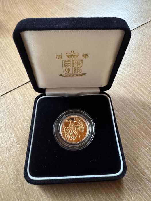 Moedas de ouro libra certificadas