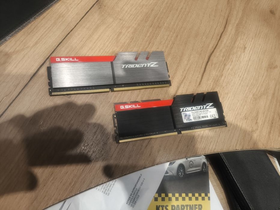 Pamięć ram DDR4 g.skill tridentz 2x4 gb
