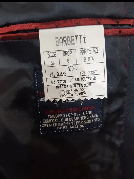 Marynarka garnitur Barbetti