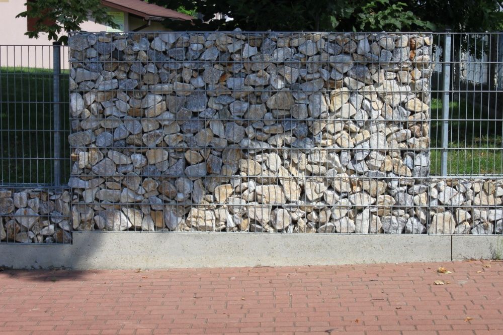 Kosz gabionowy 143x250x24cm gabion ogrodzenie