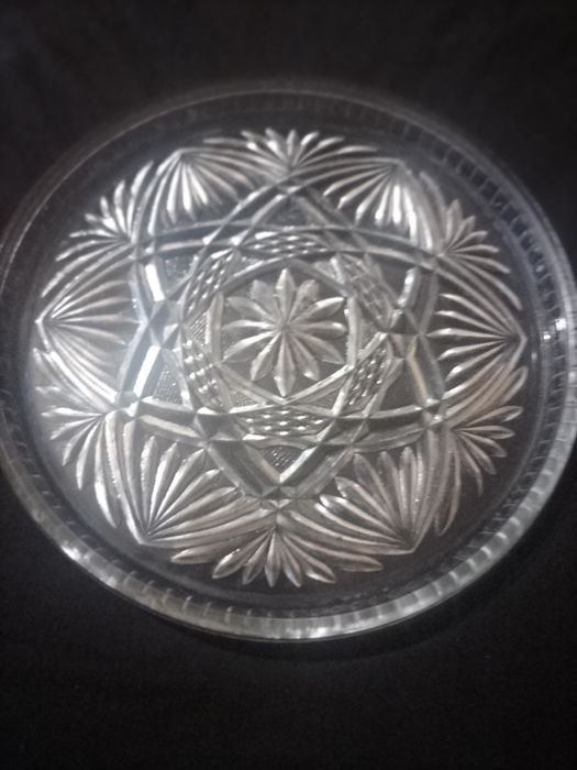 Селедочница,конфетница из цветного стекла (ссср).