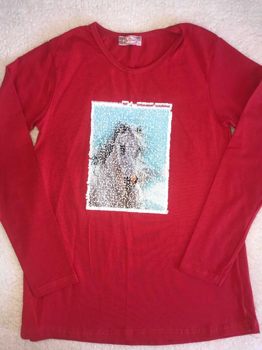 Bluzka bawełniana Your World 164