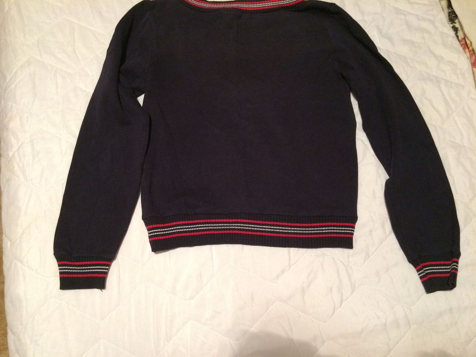 ONLY bluza sportowa Famous granatowa z napisami
