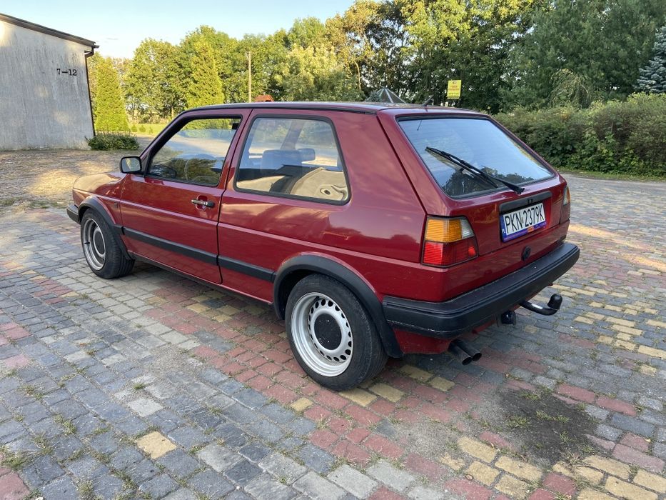 VOLKSWAGEN GOLF 2 1.6 1990 benzyna mk2 a2 Golf Jetta youngtimer