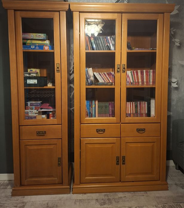 Drewniane witryny/szybko sprzedam