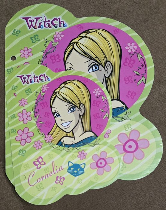 Karteczki naklejki witch zestaw 2szt