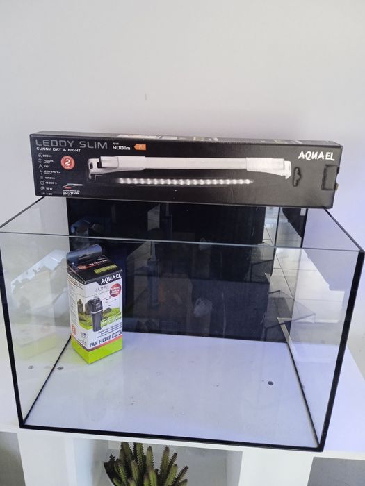 Kit Aquário 50x30x35 novo