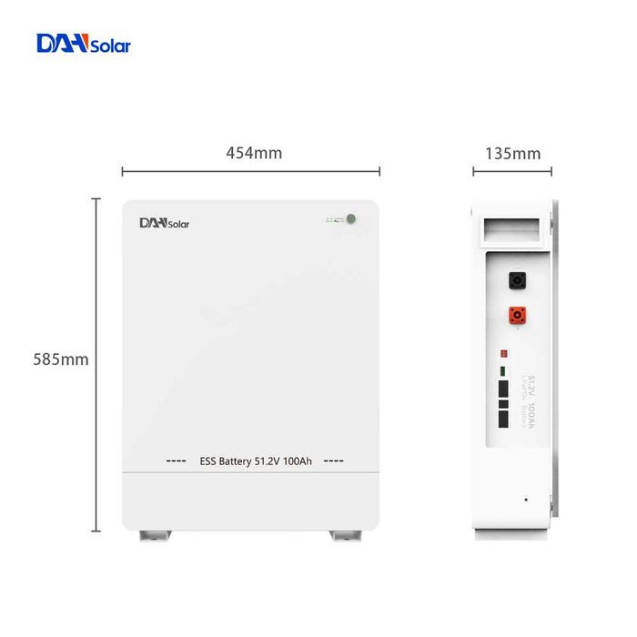Акумуляторна батарея DAH Solar DHN-LVWES05-G1 LiFePO4 51.2V, 100Ah