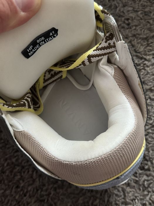 Нові кросівки Lanvin Curb 41 26 см