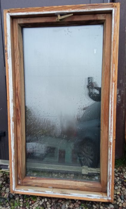 okno dachowe  używane z kołnierzem,kpl