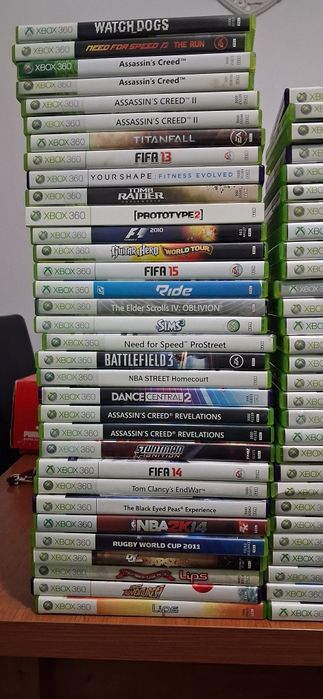 Grande lote de jogos XBOX 360 – Lista completa – Desde 1€