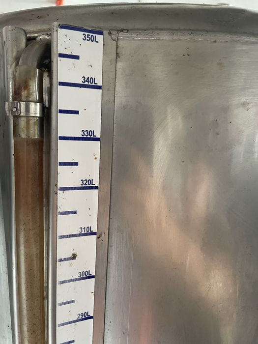 Cuba inox 350 litros