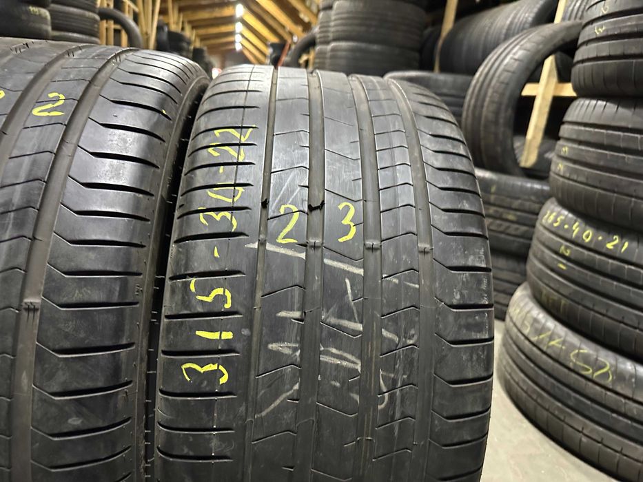 Літні шини 315/30R22 Y PIRELLI Pzero PZ4 6mm 2шт
