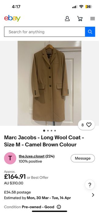 Пальто Marc by Marc Jacobs