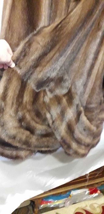 Шубка норкова натуральне хутро