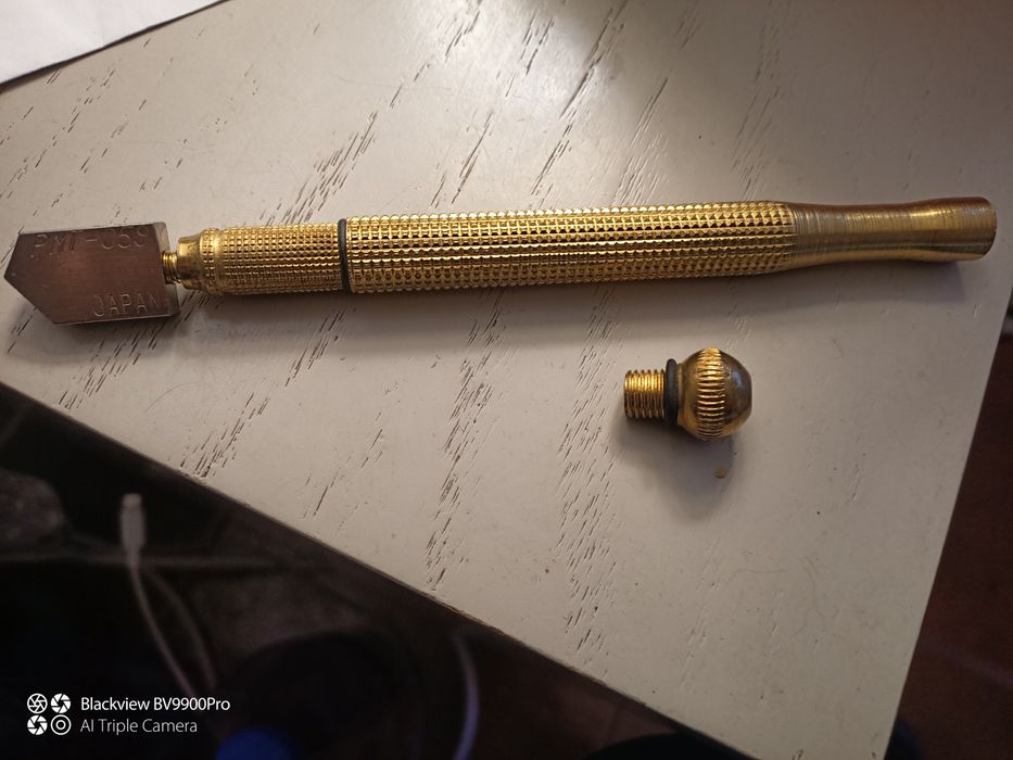 Diamante cortar vidro  bem robusto em latão