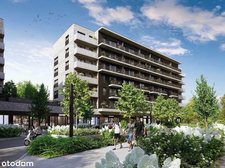 4-pokojowe mieszkanie 73m2 + balkon Bezpośrednio