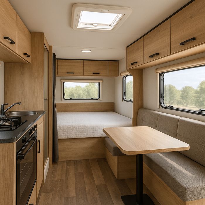 Caravana Nova • Compacta e Feita Sob Medida • Ideal para Escapadinhas!