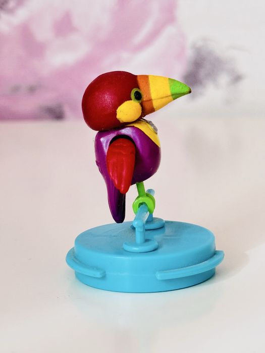 Figurka Tukan ptak, Kenner Littlest Pet Shop LPS, Vintage 1992