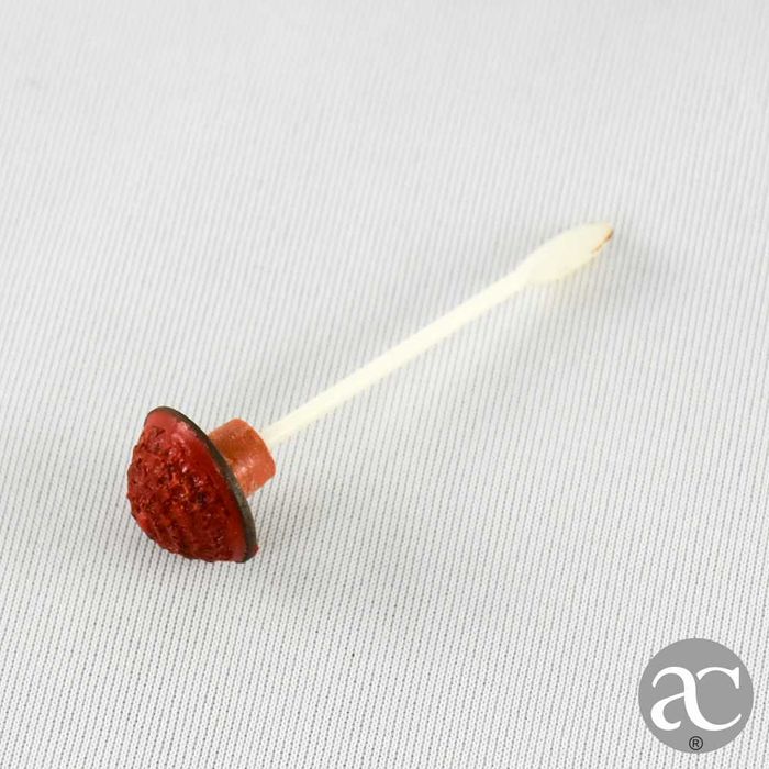 Frasco Rapé snuff bottle laca Cinnabar e metal, 1ª metade séc. XX nº 3