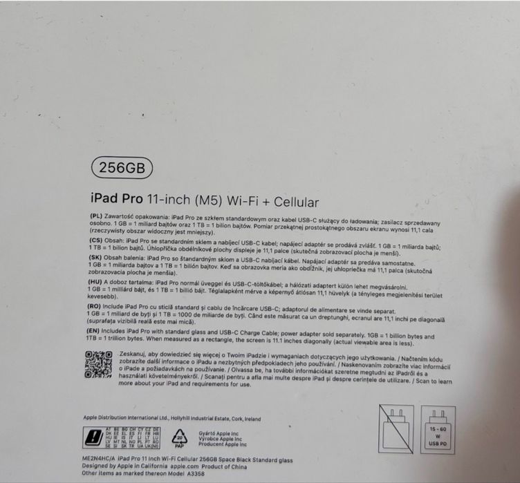 Ipad Pro 11 2025 256GB