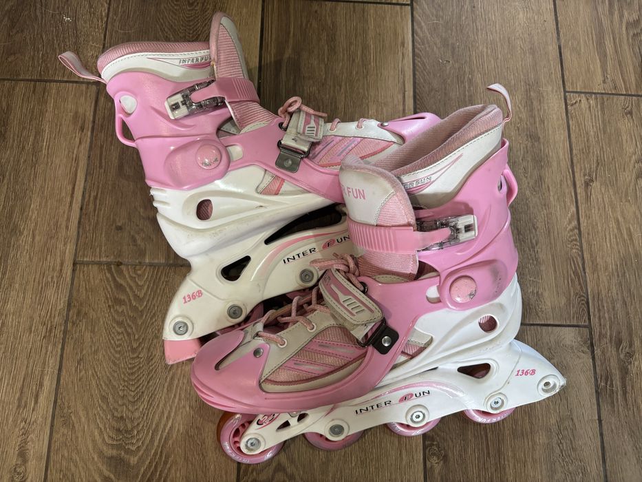 Łyżworolki regulowane roz 39-42 Inter Fun