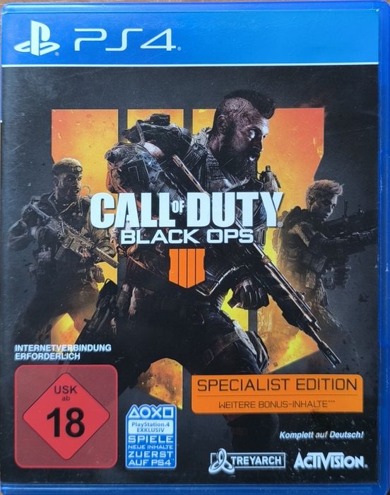 Call od Daty Black ops 4 . ps4